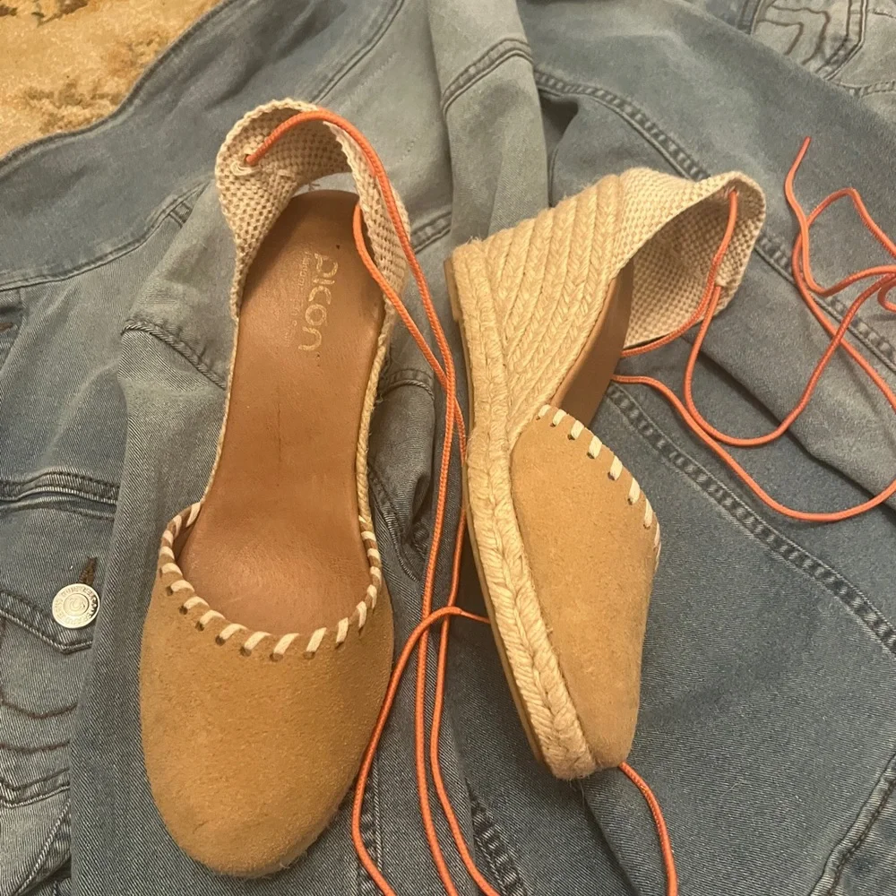 tan suede
